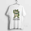 Original Frogs Against Fascism Portland Frog Protest - Adult & Kids T-Shirts, Sweatshirts & Hoodies apparel design preview 1