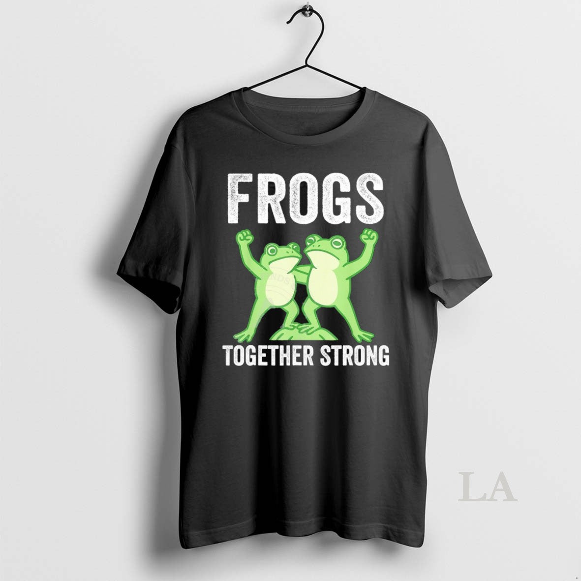 Original Frogs Together Strong Portland Frog Protest - Adult & Kids T-Shirts, Sweatshirts & Hoodies apparel design preview 1