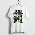 Original Frogs Against Fascism Fuck Ice Ceramic And - Adult & Kids T-Shirts, Sweatshirts & Hoodies apparel design preview 1