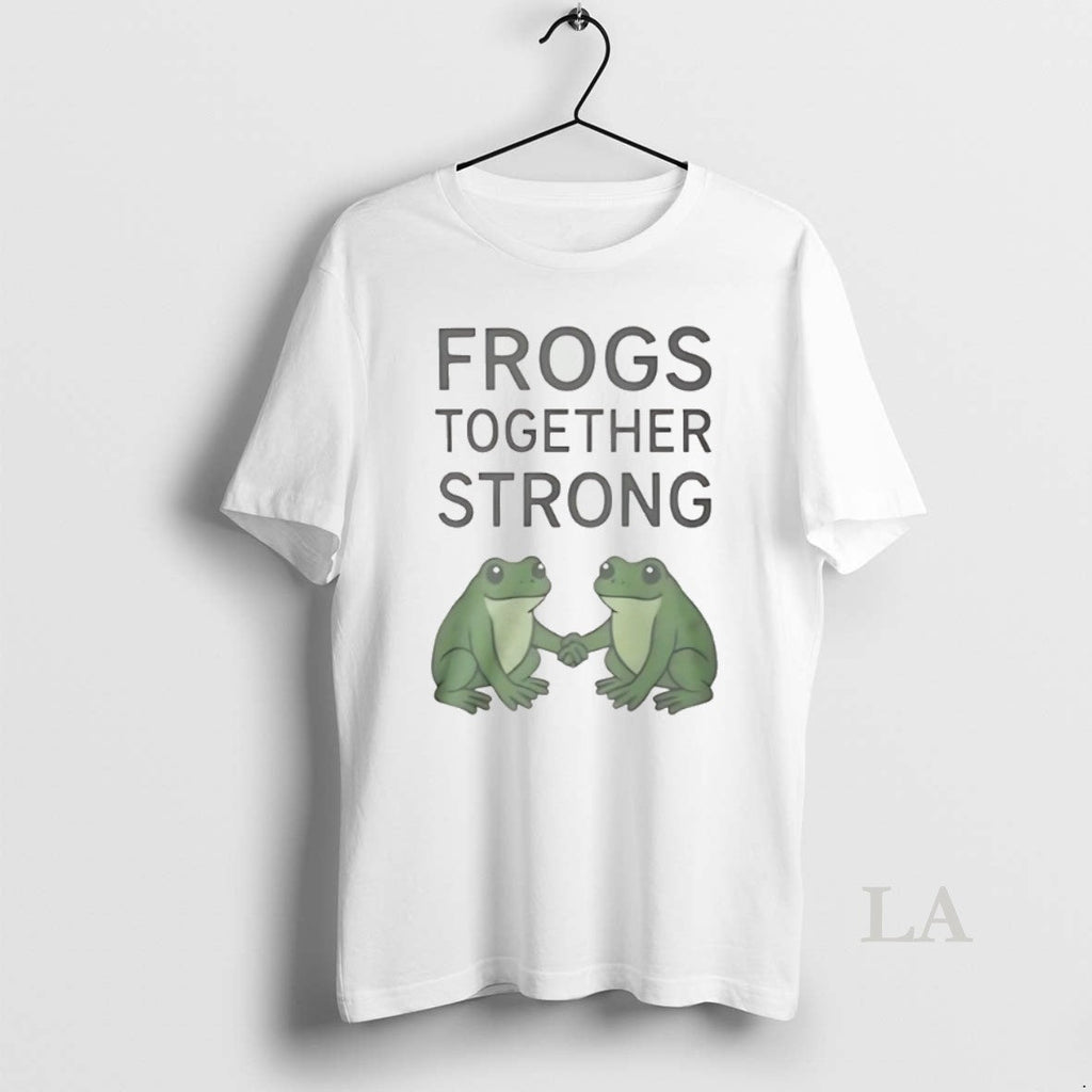 Original Frogs Together Strong Portland - Adult & Kids T-Shirts, Sweatshirts & Hoodies apparel design preview 1