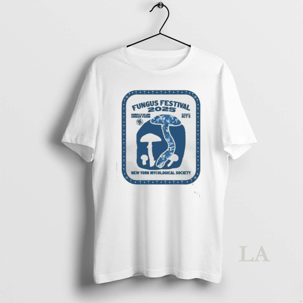 Original Fungus Festival 2025 New York Mycological - Adult & Kids T-Shirts, Sweatshirts & Hoodies apparel design preview 1