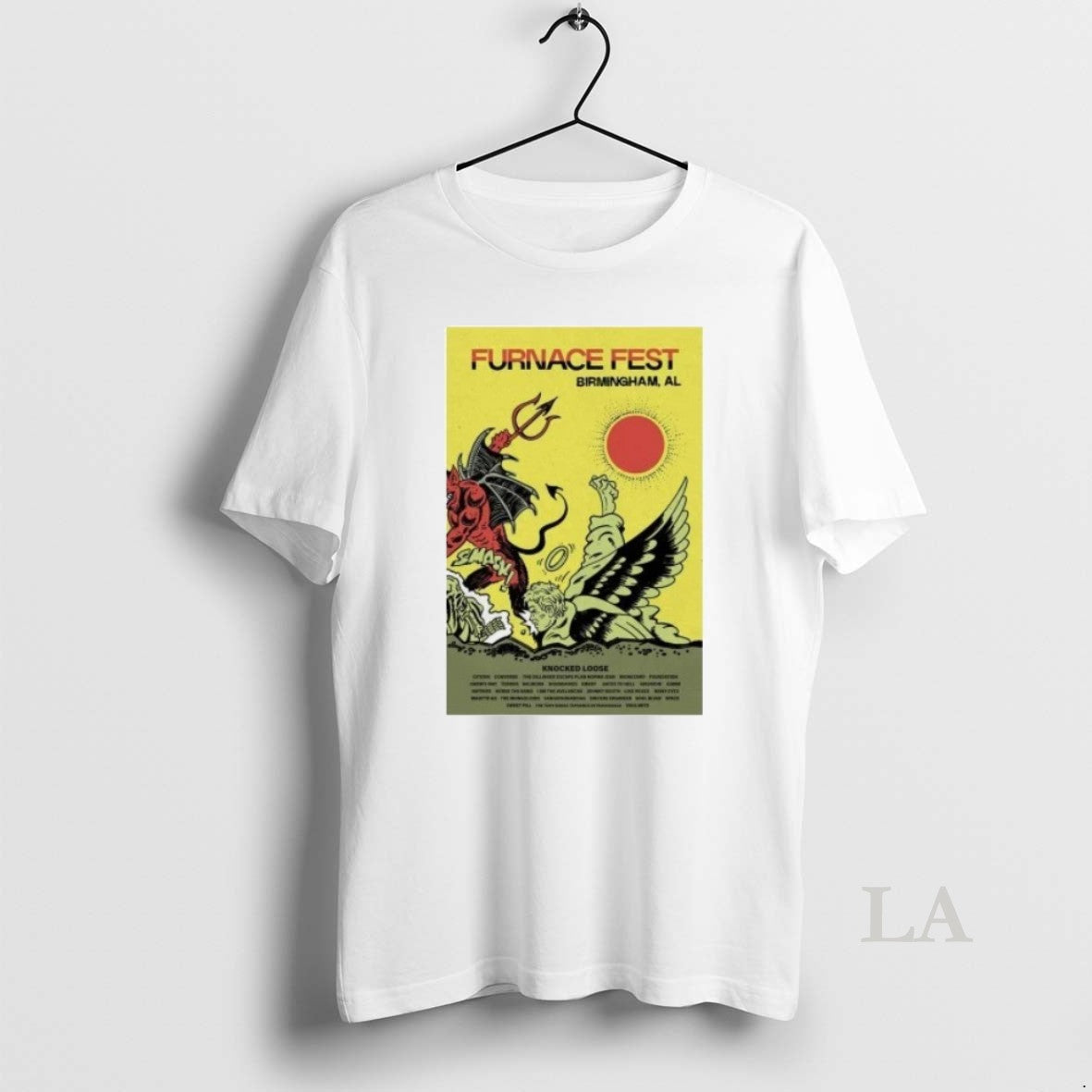 Original Furnace Fest Birmingham Al Knocked Loose Oct - Adult & Kids T-Shirts, Sweatshirts & Hoodies apparel design preview 1