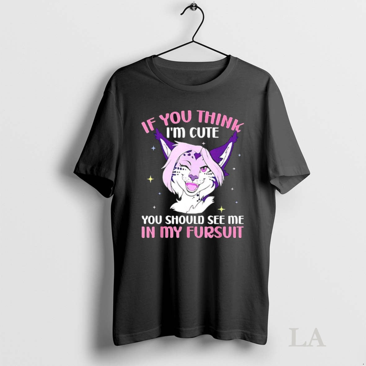 Original Furry If You Think Im Cute Should See Me In - Adult & Kids T-Shirts, Sweatshirts & Hoodies apparel design preview 1