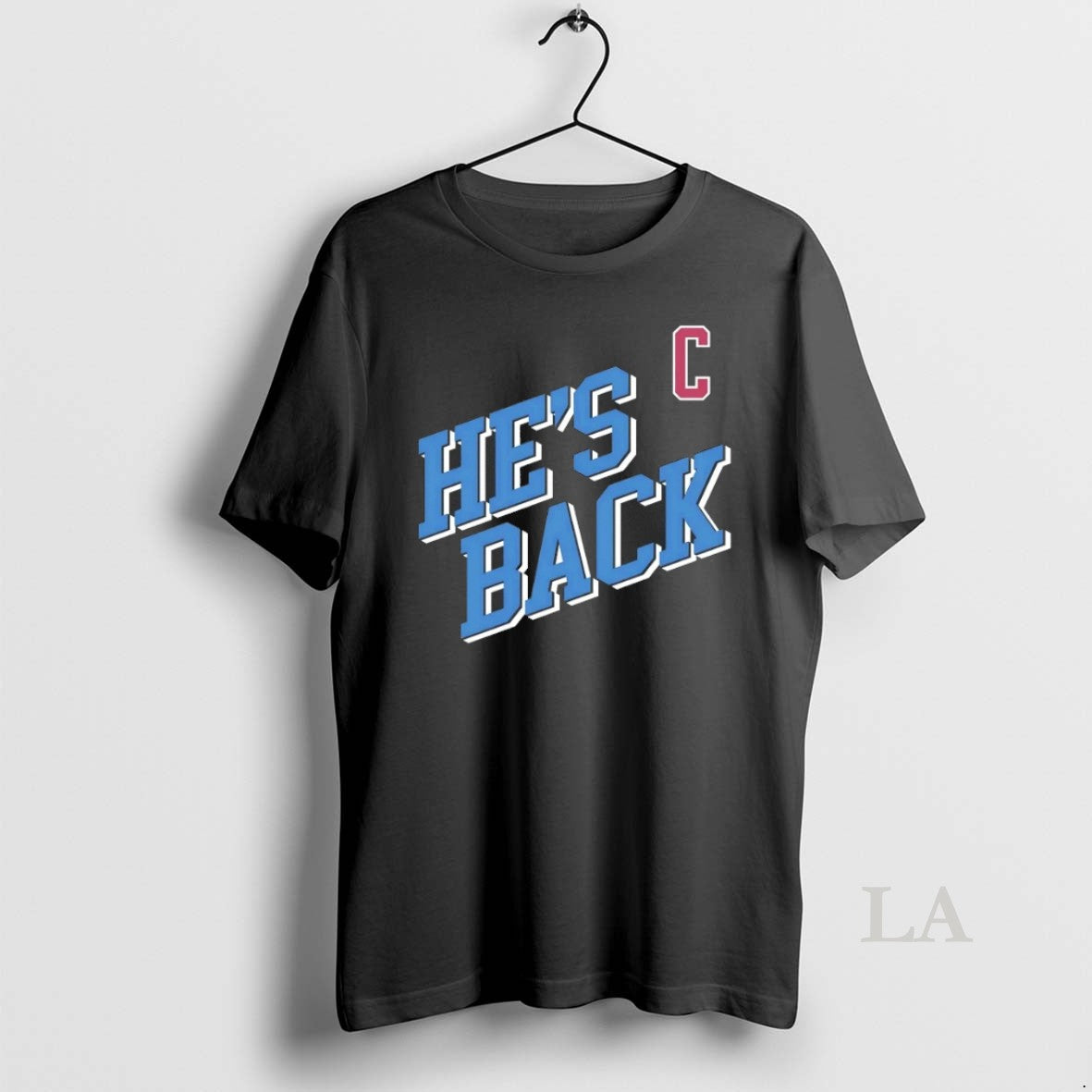 Original Gabriel Landeskog Hes Back Colorado - Adult & Kids T-Shirts, Sweatshirts & Hoodies apparel design preview 1