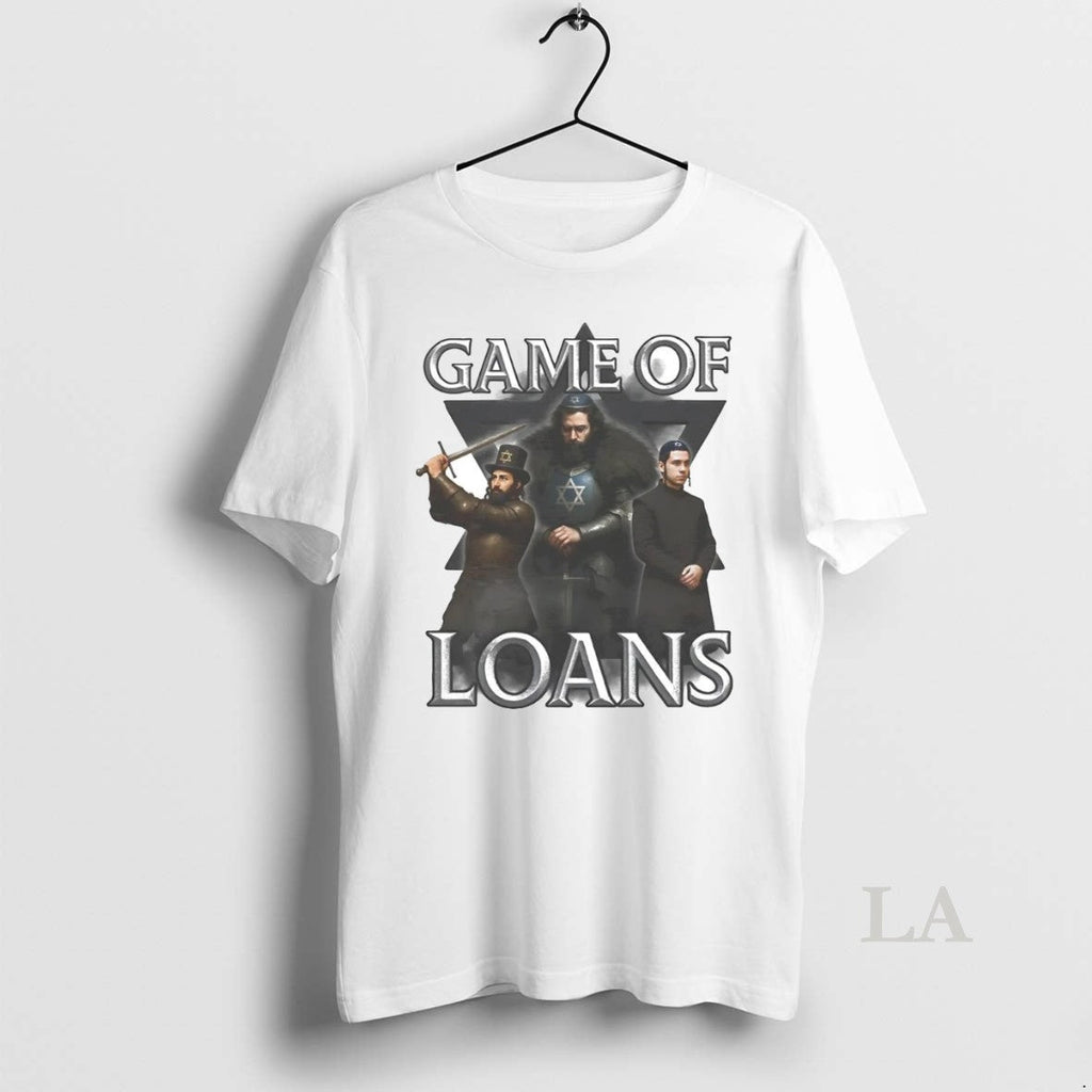 Original Game Of Loans Jewish Thrones - Adult & Kids T-Shirts, Sweatshirts & Hoodies apparel design preview 1
