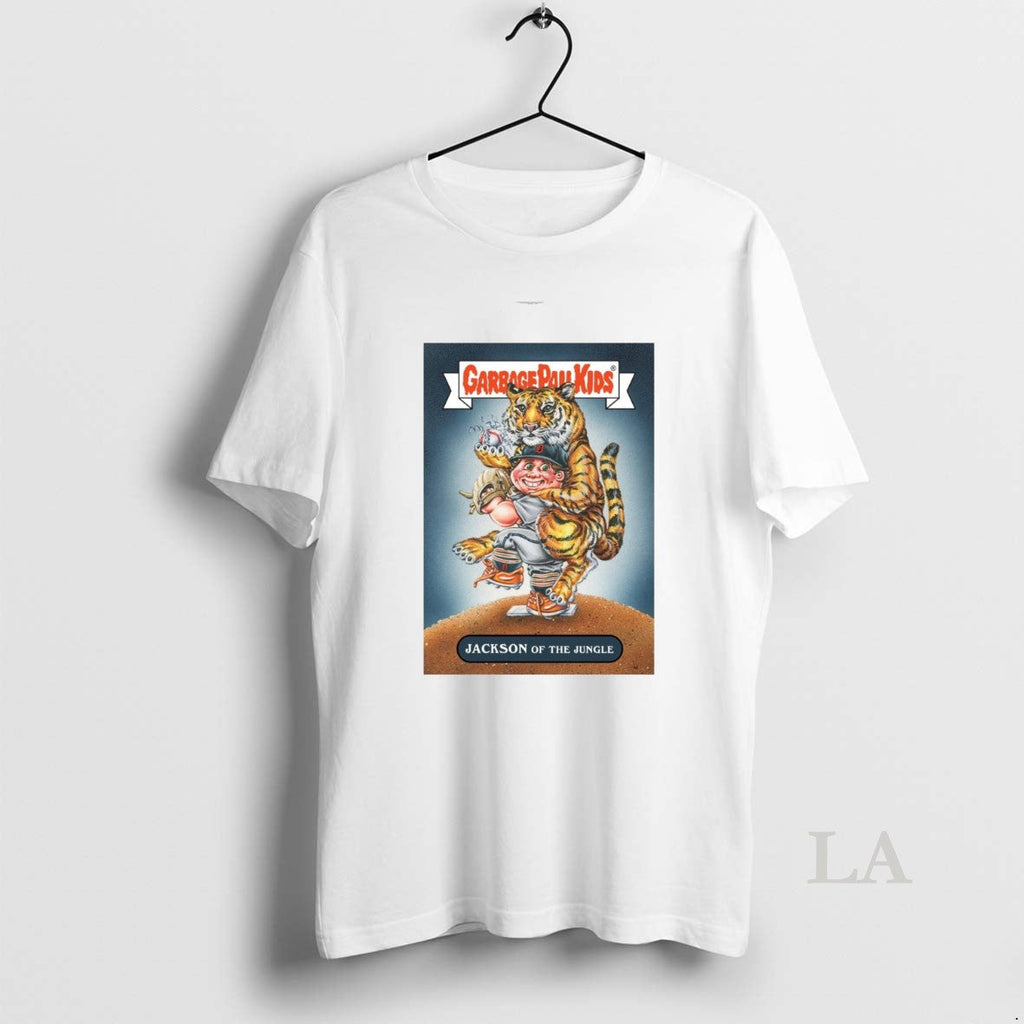 Original Garbage Pail Kids Detroit Tigers Mlb Jackson - Adult & Kids T-Shirts, Sweatshirts & Hoodies apparel design preview 1