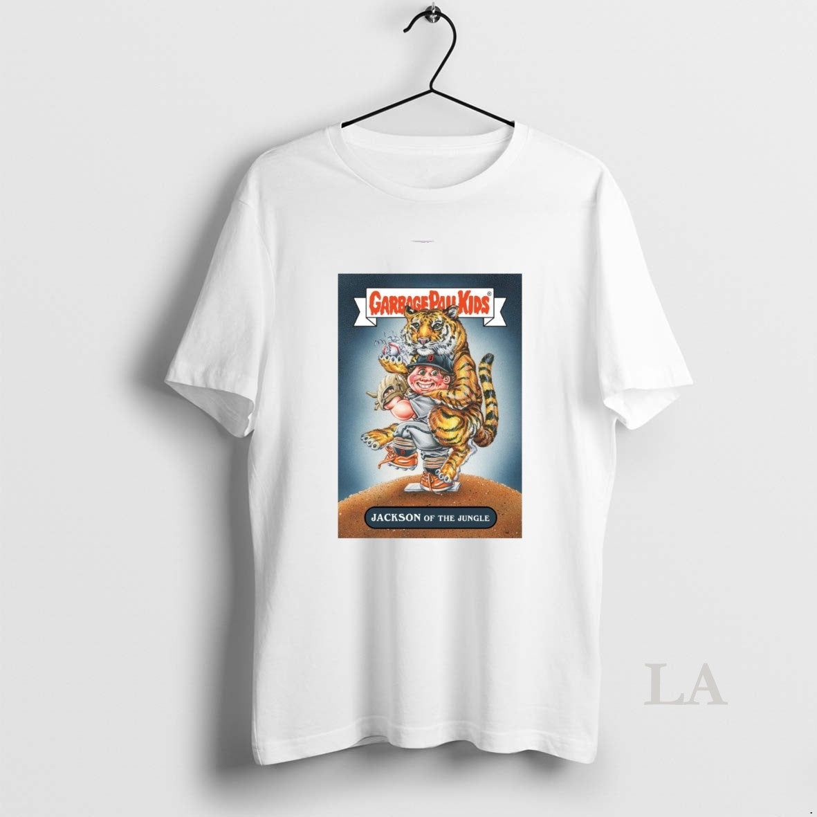 Original Garbage Pail Kids Detroit Tigers Mlb Jackson - Adult & Kids T-Shirts, Sweatshirts & Hoodies apparel design preview 1