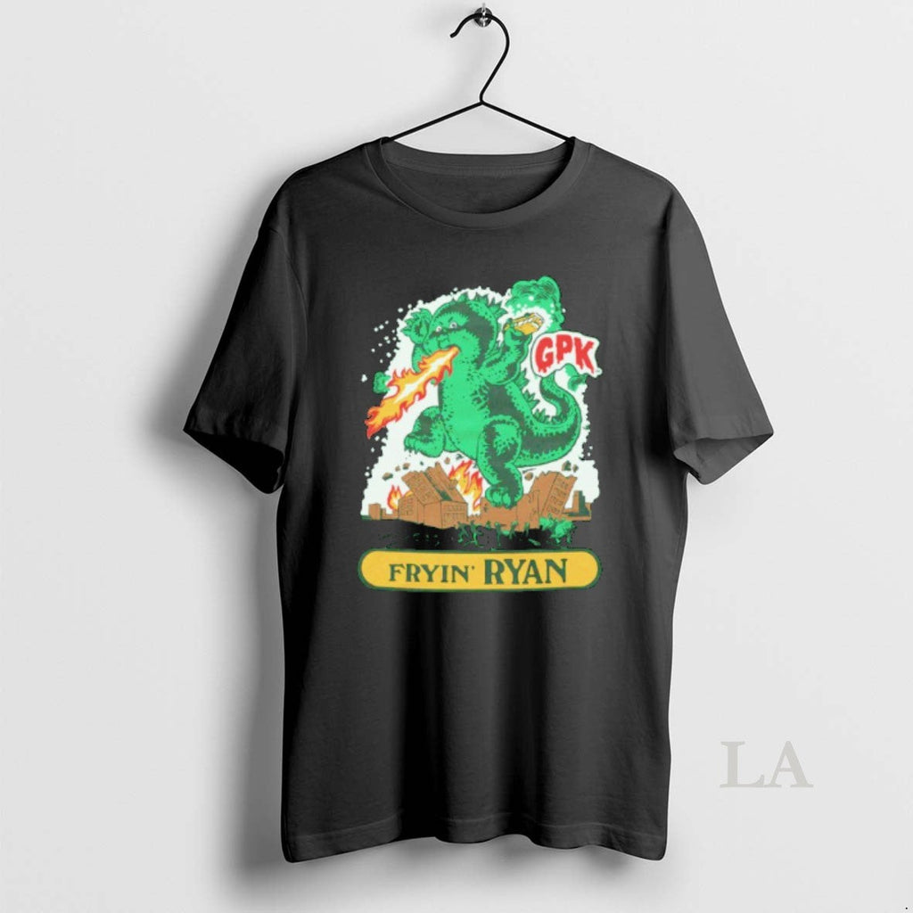 Original Garbage Pail Kids Fryin Ryan Dragon - Adult & Kids T-Shirts, Sweatshirts & Hoodies apparel design preview 1