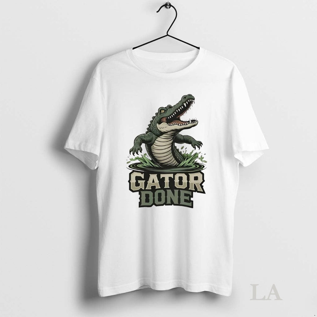 Original Gator Done Louisiana Swamp - Adult & Kids T-Shirts, Sweatshirts & Hoodies apparel design preview 1