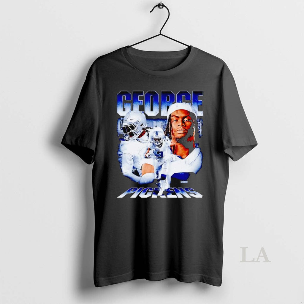 Original George Pickens Triple Player Skyline - Adult & Kids T-Shirts, Sweatshirts & Hoodies apparel design preview 1