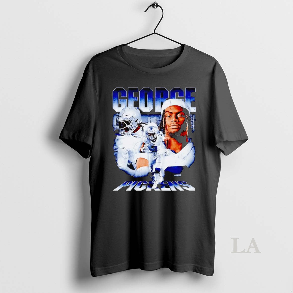 Original George Pickens Triple Player Skyline - Adult & Kids T-Shirts, Sweatshirts & Hoodies apparel design preview 1