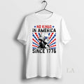 Original George Washington No Kings In America Since - Adult & Kids T-Shirts, Sweatshirts & Hoodies apparel design preview 1