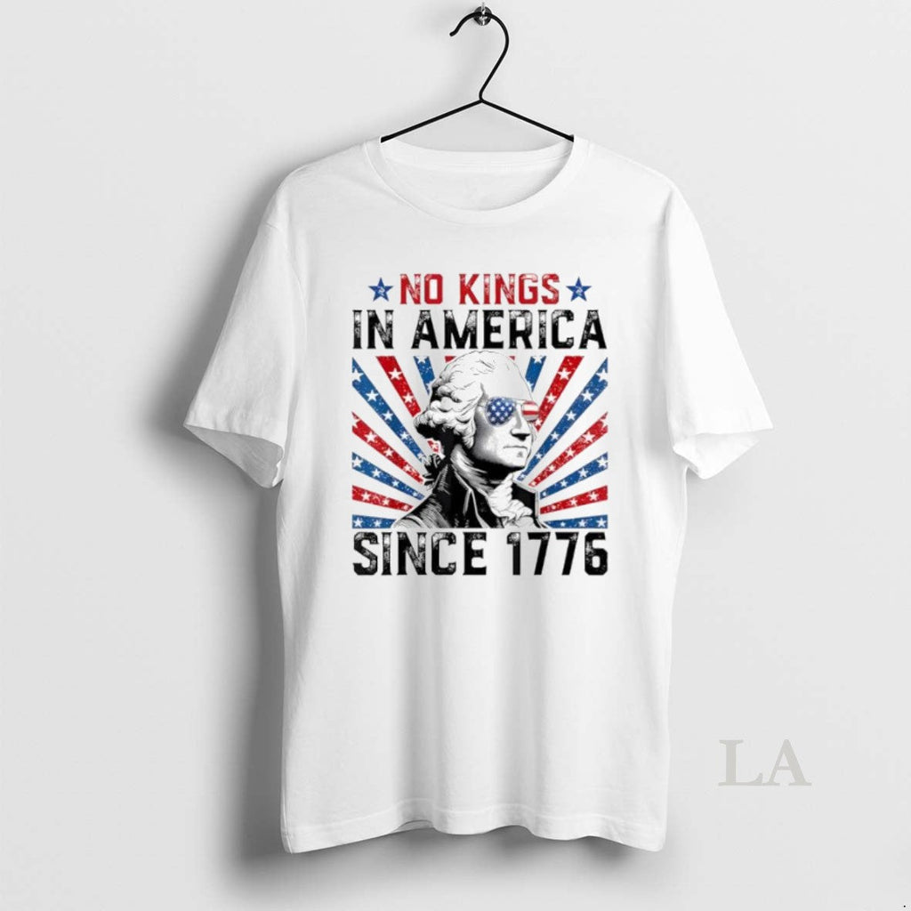 Original George Washington No Kings In America Since - Adult & Kids T-Shirts, Sweatshirts & Hoodies apparel design preview 1