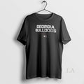 Original Georgia Bulldogs 2025 Courtside Basketball - Adult & Kids T-Shirts, Sweatshirts & Hoodies apparel design preview 1