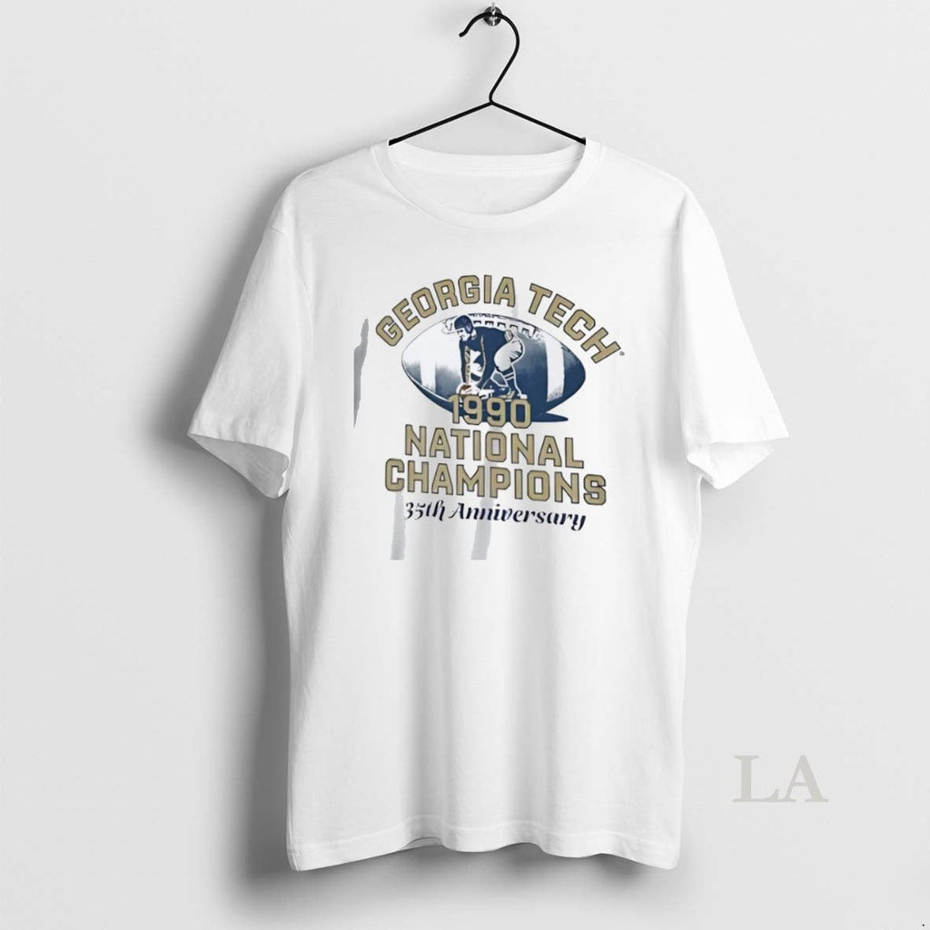Original Georgia Tech Yellow Jackets 1990 National - Adult & Kids T-Shirts, Sweatshirts & Hoodies apparel design preview 1