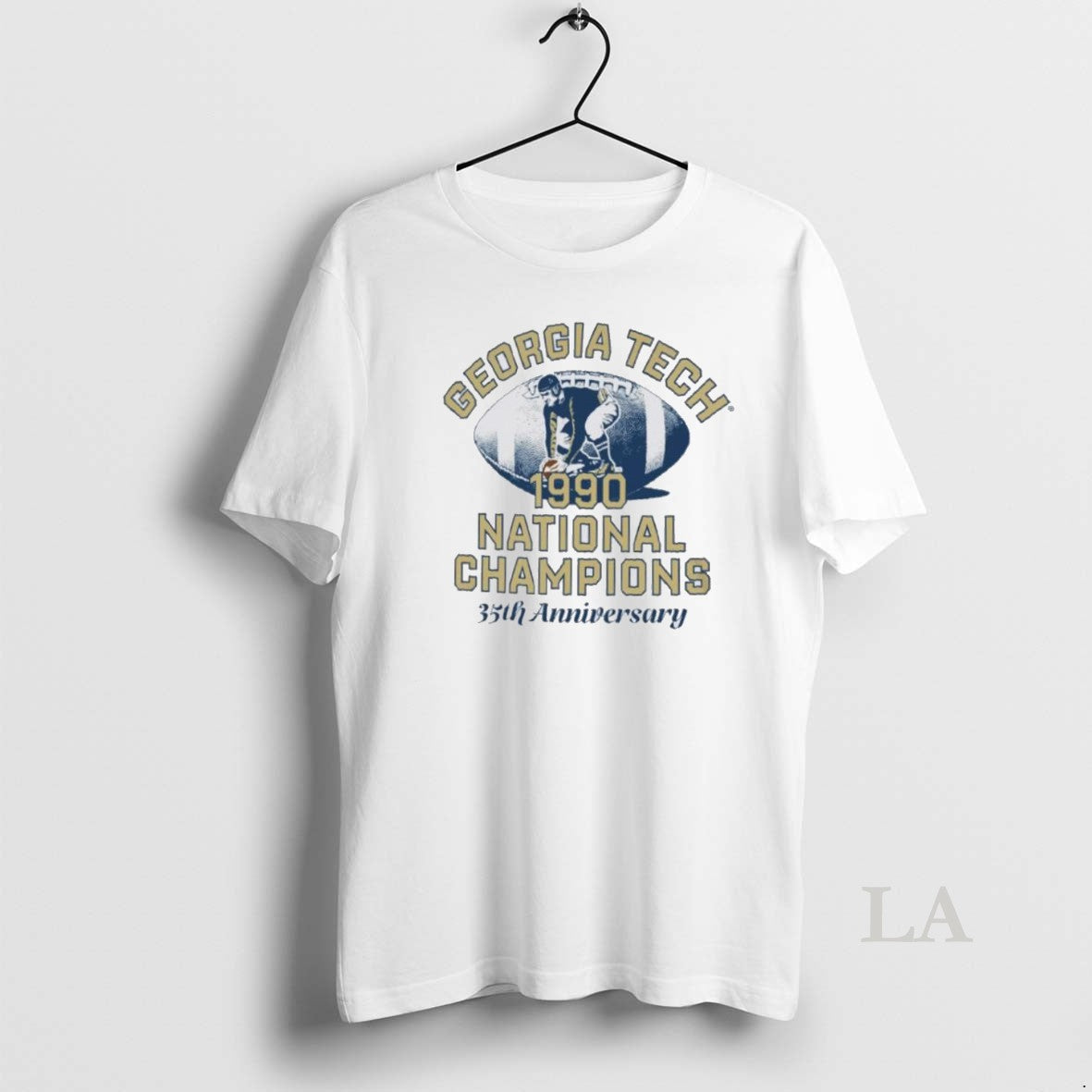 Original Georgia Tech Yellow Jackets 1990 National - Adult & Kids T-Shirts, Sweatshirts & Hoodies apparel design preview 1