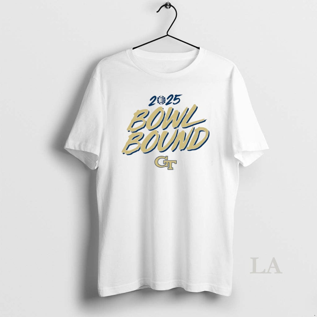 Original Georgia Tech Yellow Jackets 2025 Bowl Bound - Adult & Kids T-Shirts, Sweatshirts & Hoodies apparel design preview 1