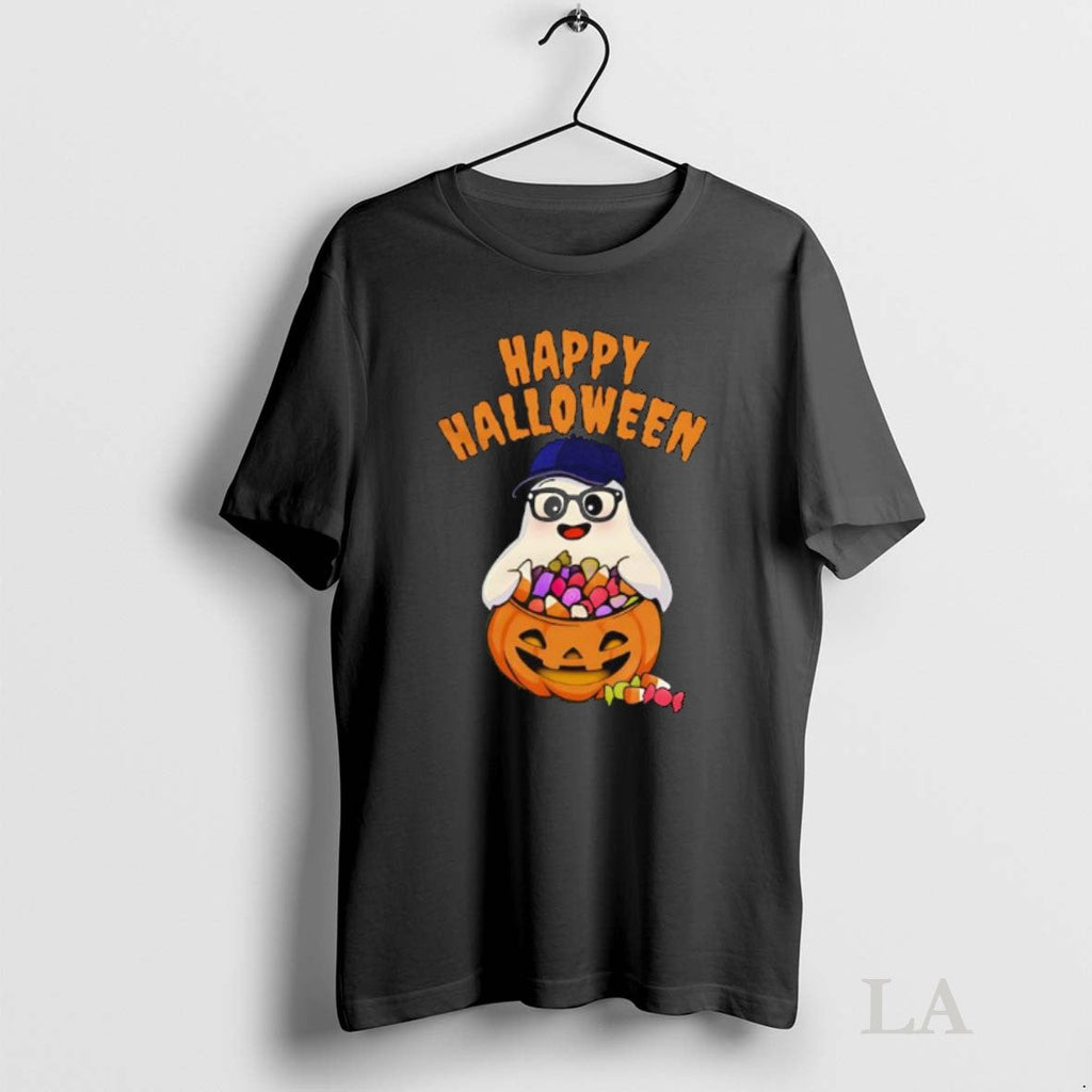 Original Ghost Trick Or Treat Vibes Halloween - Adult & Kids T-Shirts, Sweatshirts & Hoodies apparel design preview 1