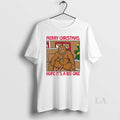 Original Gingerbread Merry Christmas Hope Its A Big - Adult & Kids T-Shirts, Sweatshirts & Hoodies apparel design preview 1