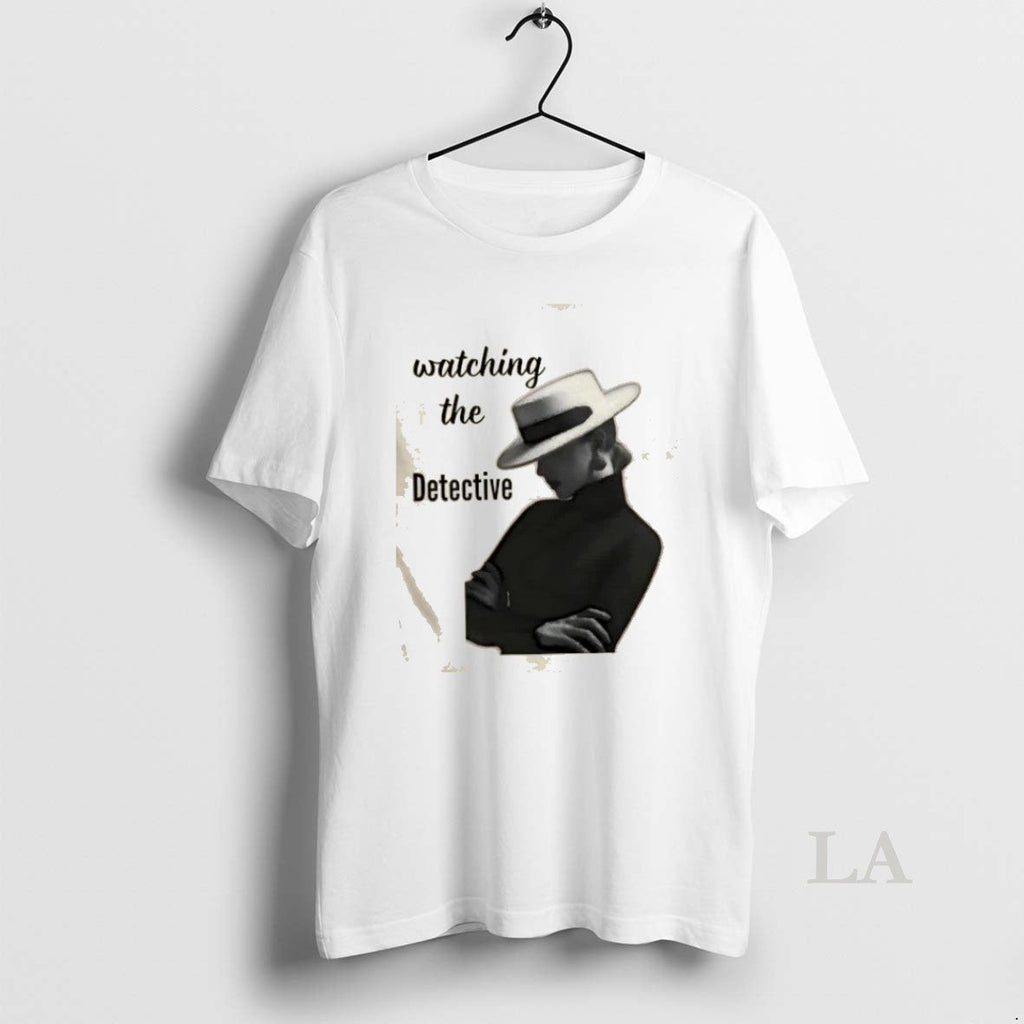 Original Girl Watching The Detective - Adult & Kids T-Shirts, Sweatshirts & Hoodies apparel design preview 1