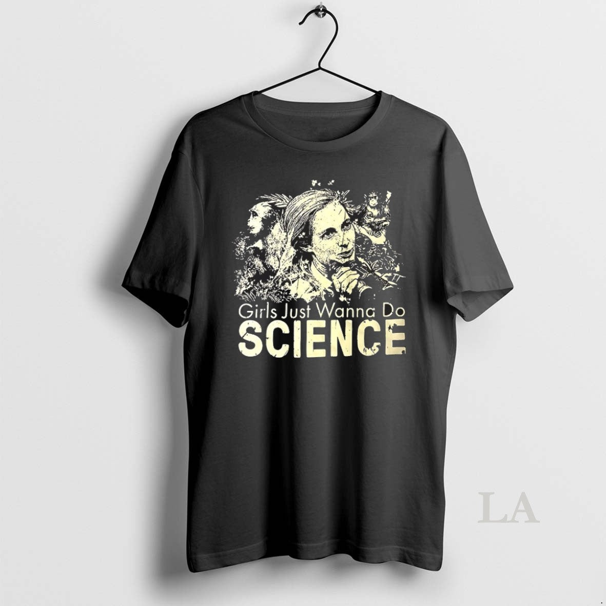 Original Girls Just Wanna Do Science - Adult & Kids T-Shirts, Sweatshirts & Hoodies apparel design preview 1