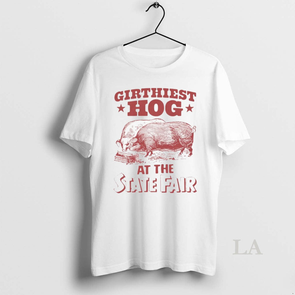 Original Girthiest Hog At The State Fair Premium - Adult & Kids T-Shirts, Sweatshirts & Hoodies apparel design preview 1