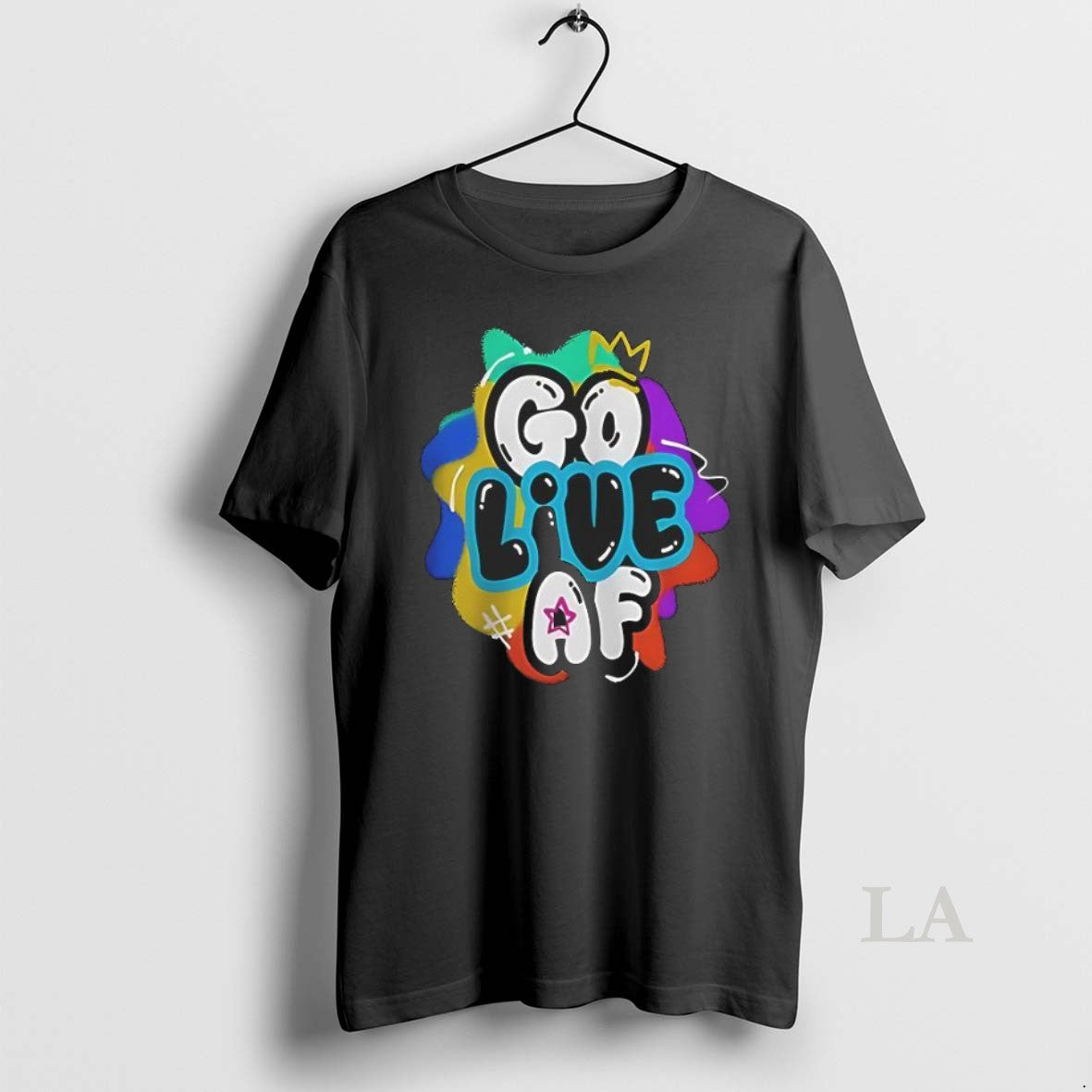 Original Go Live Af Pride - Adult & Kids T-Shirts, Sweatshirts & Hoodies apparel design preview 1