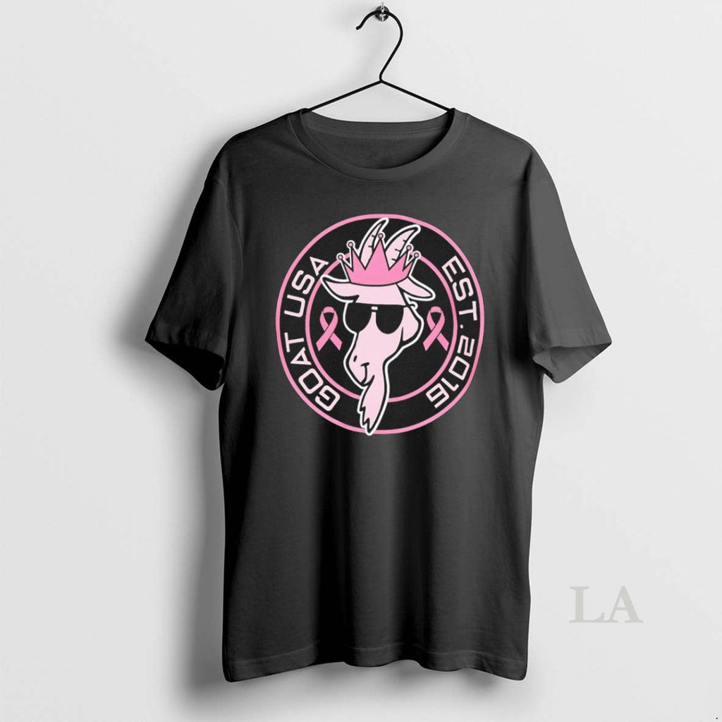 Original Goat Usa 2016 Breast Cancer Awareness - Adult & Kids T-Shirts, Sweatshirts & Hoodies apparel design preview 1