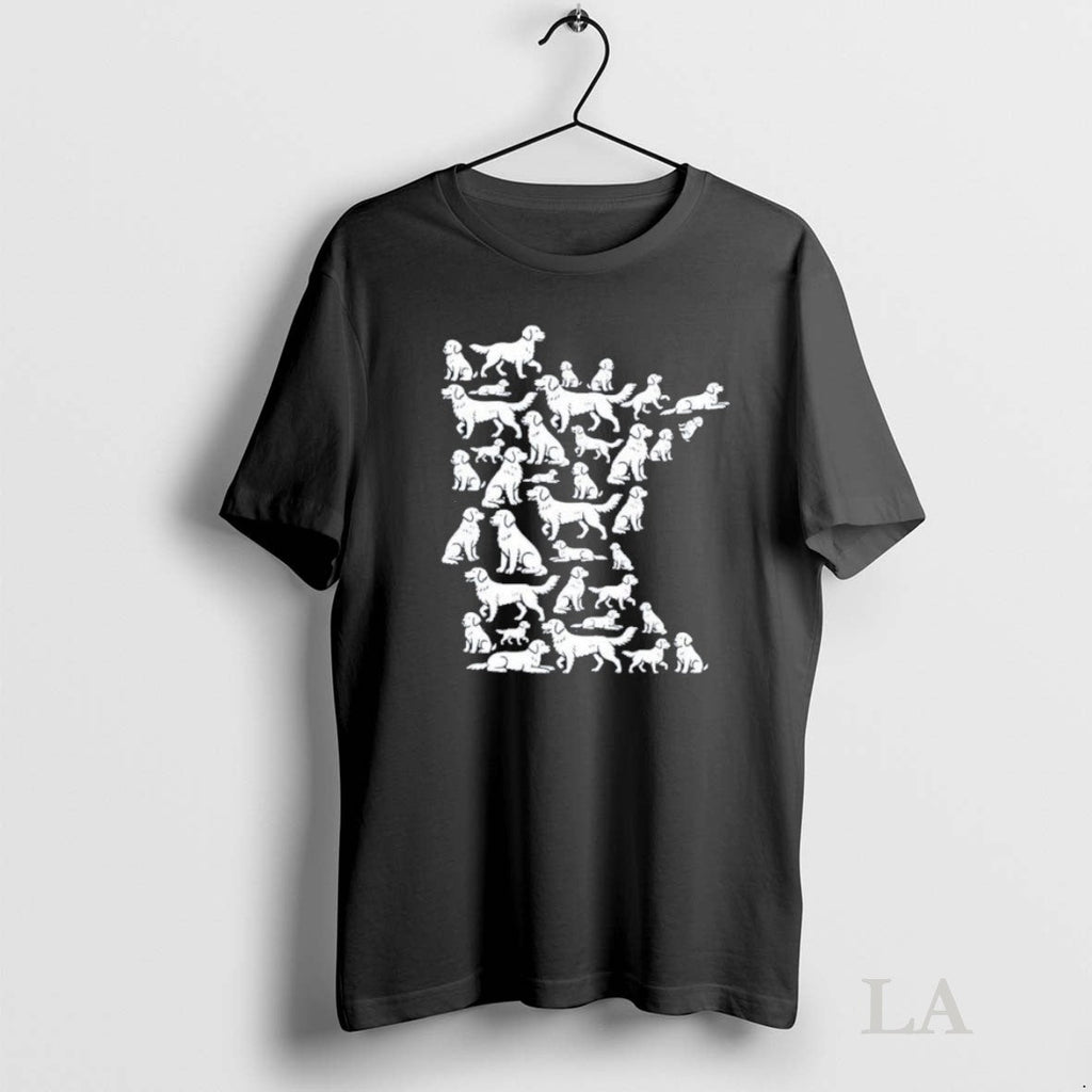 Original Golden Retriever Minnesota - Adult & Kids T-Shirts, Sweatshirts & Hoodies apparel design preview 1
