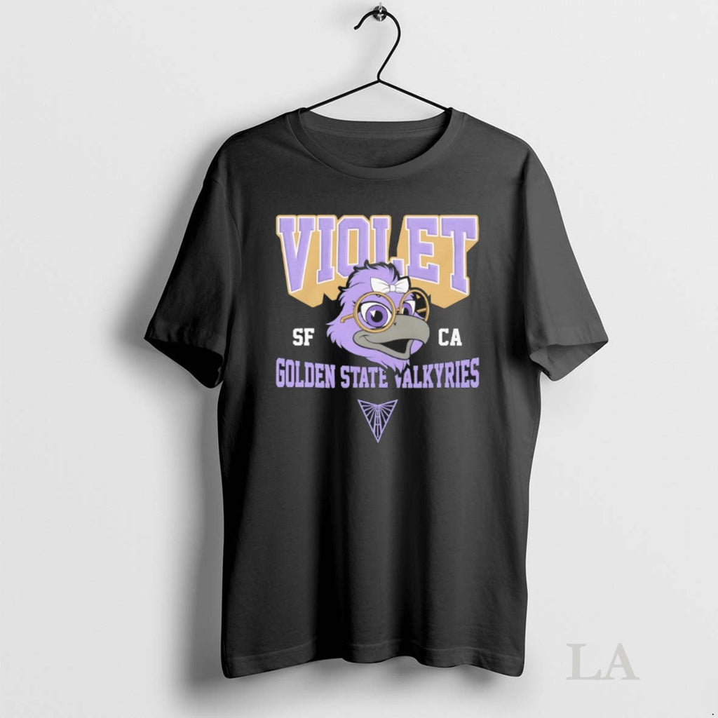 Original Golden State Valkyries Violet Big Head - Adult & Kids T-Shirts, Sweatshirts & Hoodies apparel design preview 1