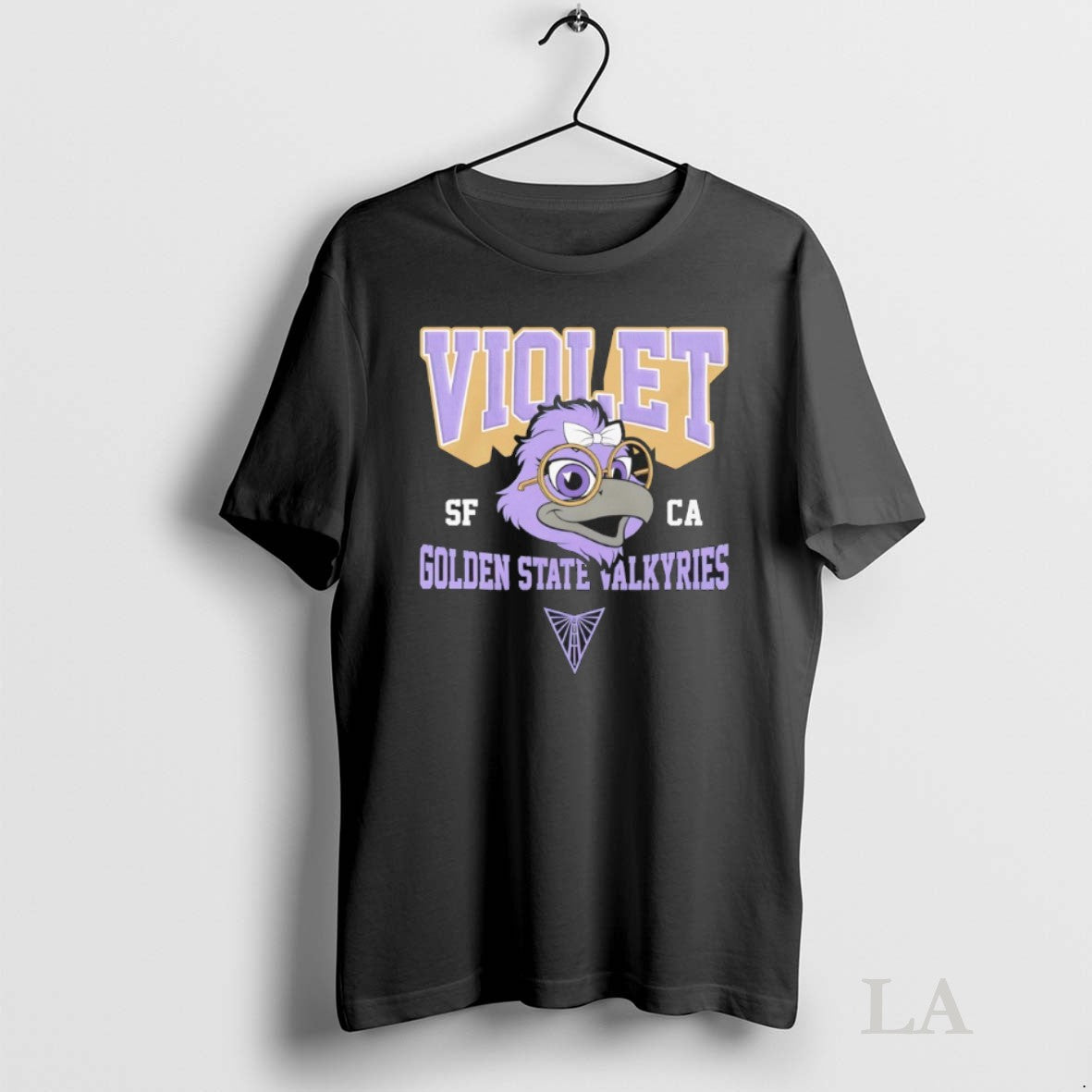 Original Golden State Valkyries Violet Big Head - Adult & Kids T-Shirts, Sweatshirts & Hoodies apparel design preview 1