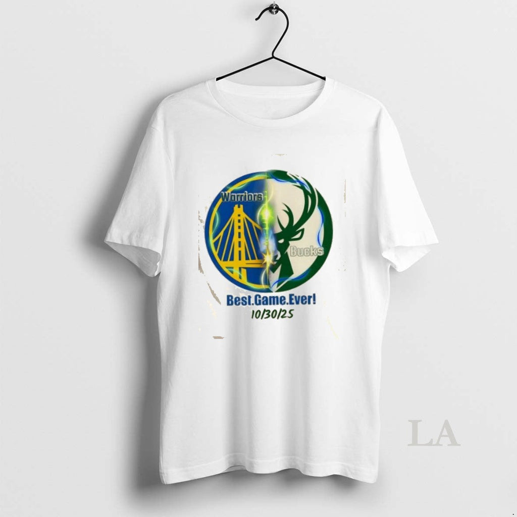 Original Golden State Warriors Vs Milwaukee Bucks - Adult & Kids T-Shirts, Sweatshirts & Hoodies apparel design preview 1