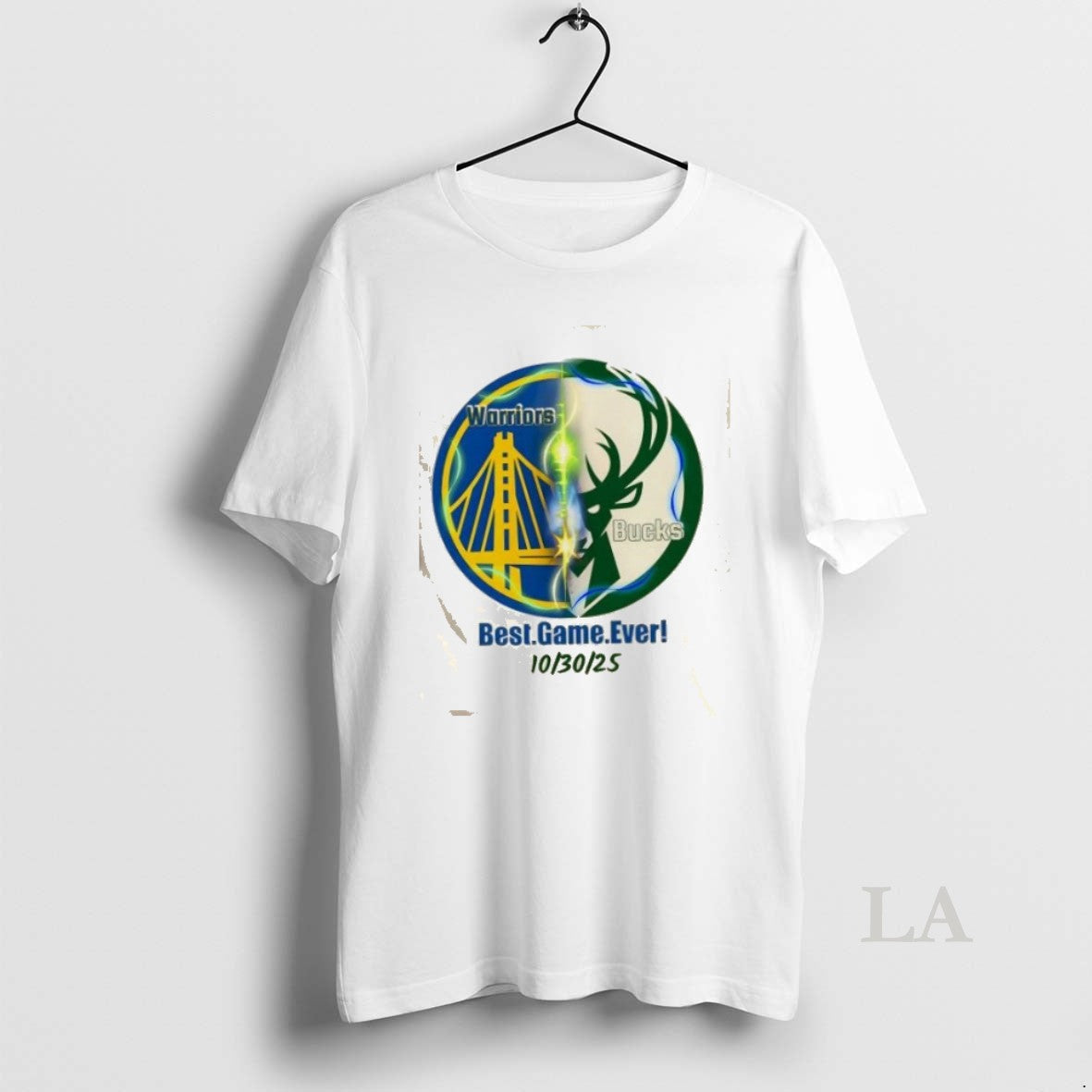 Original Golden State Warriors Vs Milwaukee Bucks - Adult & Kids T-Shirts, Sweatshirts & Hoodies apparel design preview 1