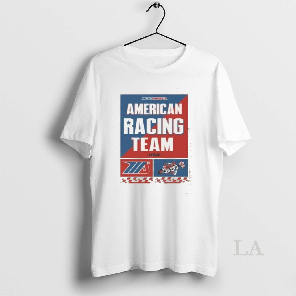 Original Good American Racing Team Motoamerica Usa - Adult & Kids T-Shirts, Sweatshirts & Hoodies apparel design preview 1