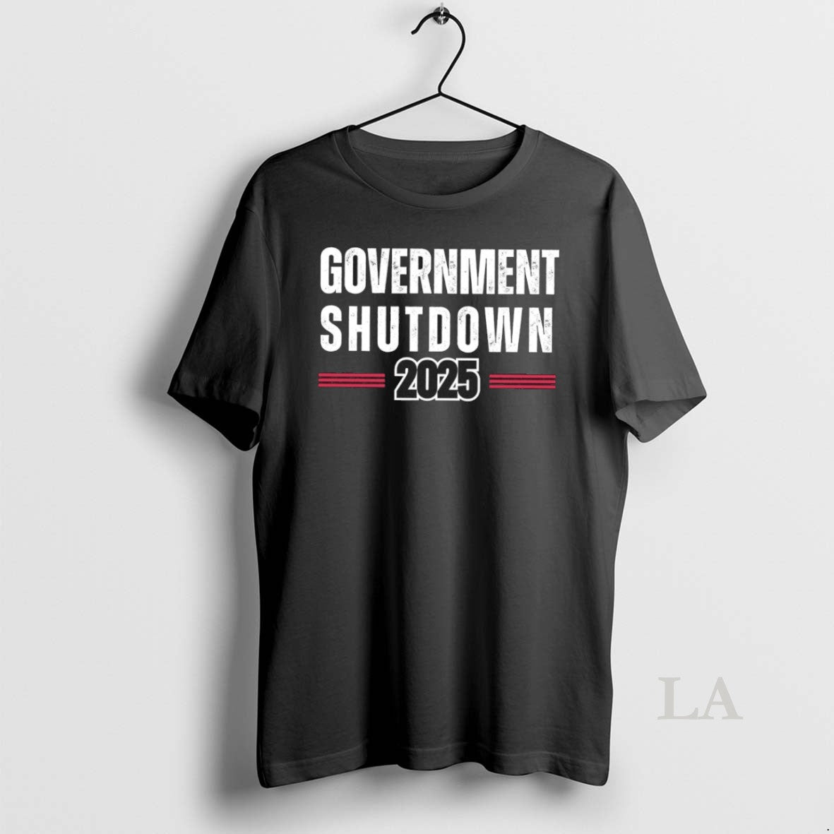 Original Government Shutdown 2025 Anti Trump - Adult & Kids T-Shirts, Sweatshirts & Hoodies apparel design preview 1