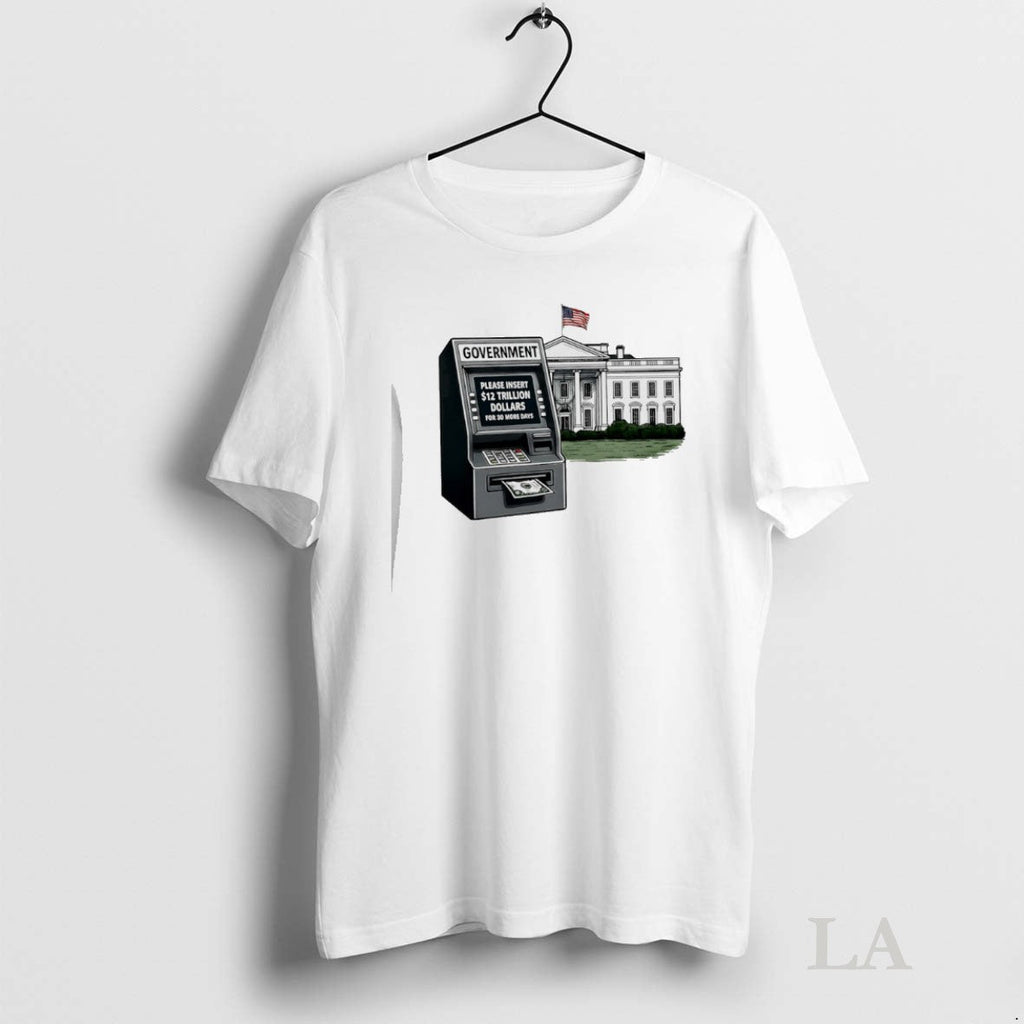 Original Government Shutdown 2025 Please Insert 12 - Adult & Kids T-Shirts, Sweatshirts & Hoodies apparel design preview 1
