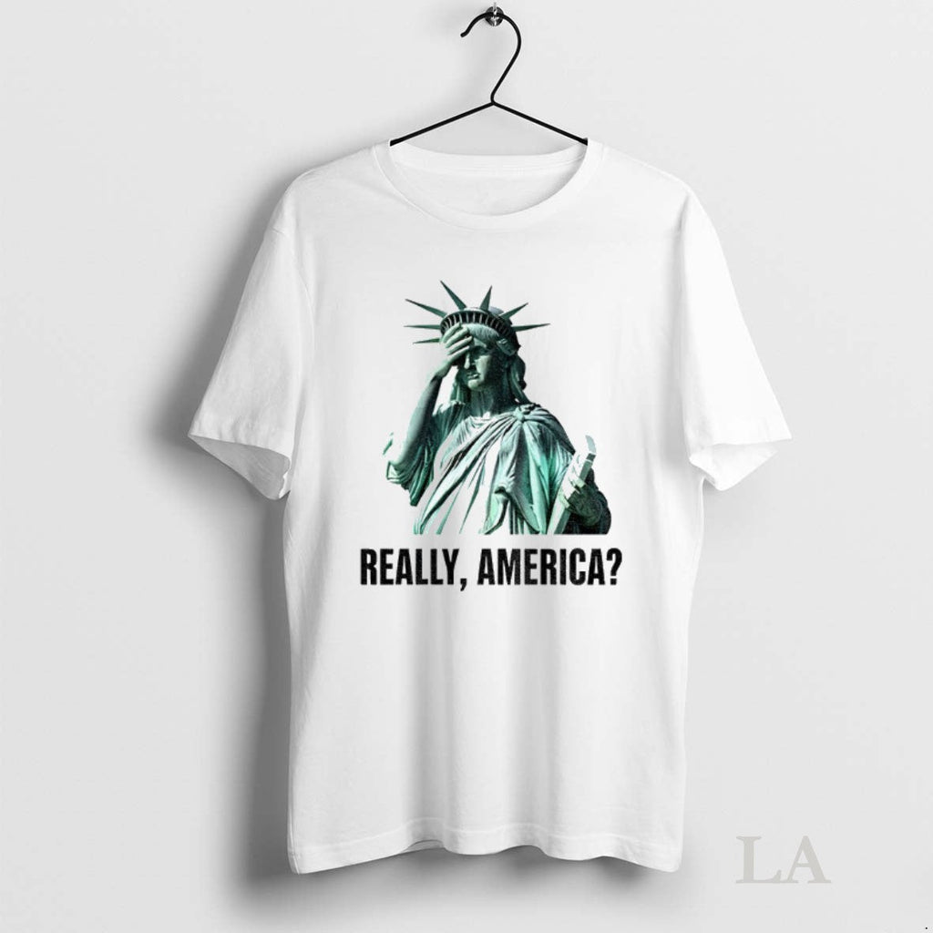 Original Government Shutdown Statue Of Liberty Really - Adult & Kids T-Shirts, Sweatshirts & Hoodies apparel design preview 1