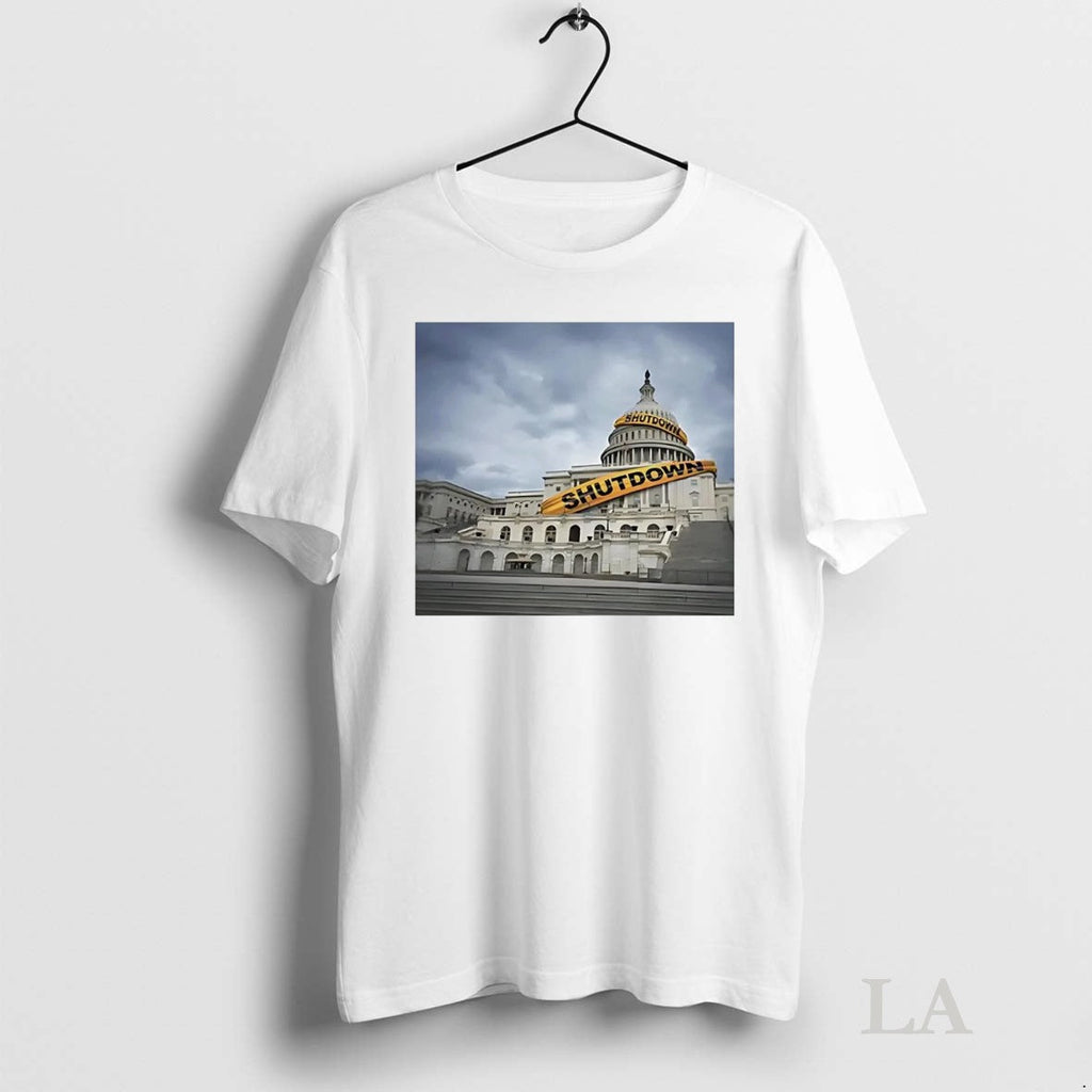 Original Government Shutdown Trump White House Closed - Adult & Kids T-Shirts, Sweatshirts & Hoodies apparel design preview 1