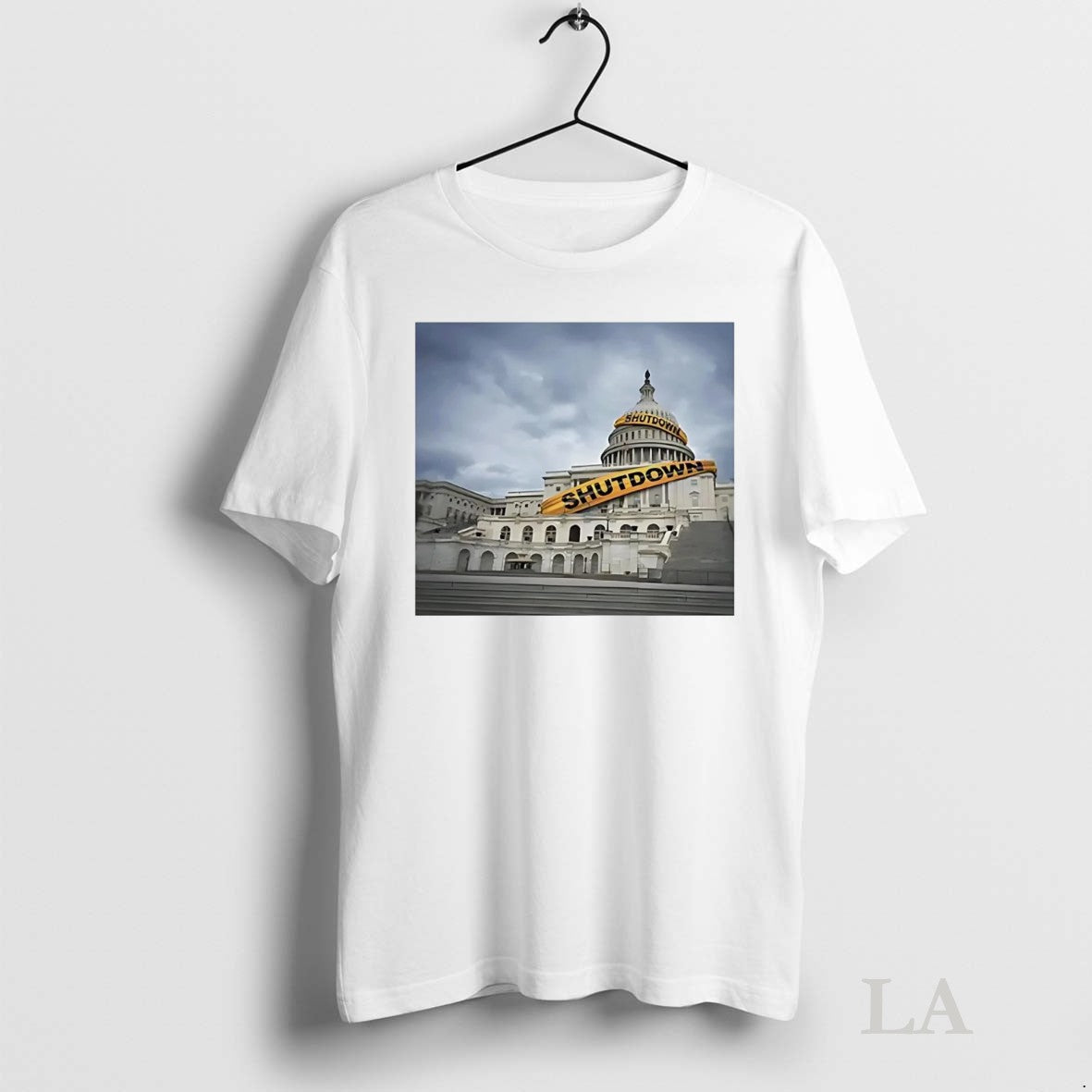 Original Government Shutdown Trump White House Closed - Adult & Kids T-Shirts, Sweatshirts & Hoodies apparel design preview 1