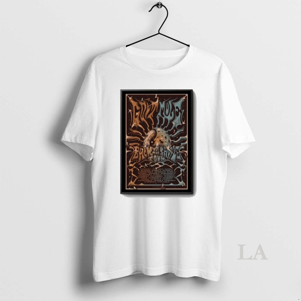 Original Govt Mule Back In The Saddle Tour - Adult & Kids T-Shirts, Sweatshirts & Hoodies apparel design preview 1