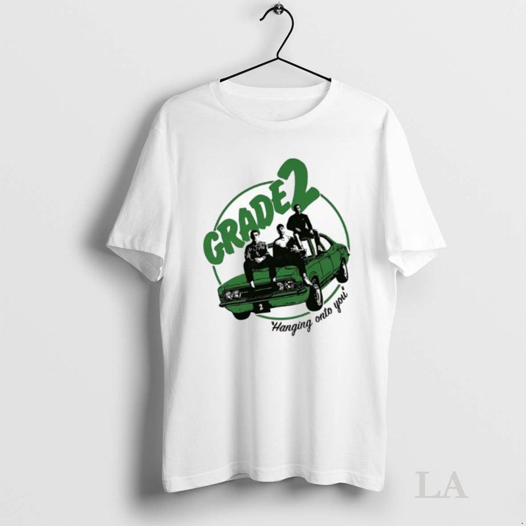Original Grade 2 Hanging Onto You Band Members - Adult & Kids T-Shirts, Sweatshirts & Hoodies apparel design preview 1