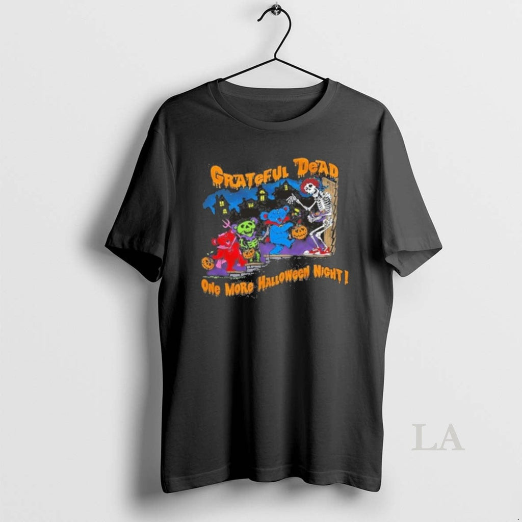 Original Grateful Dead One More Halloween Night Oct - Adult & Kids T-Shirts, Sweatshirts & Hoodies apparel design preview 1