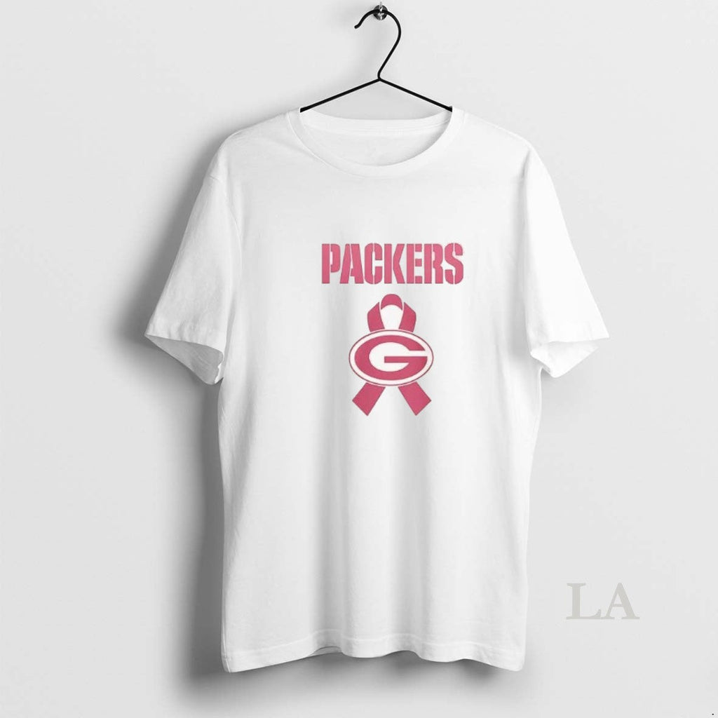 Original Green Bay Packers October Breast Cancer 2 - Adult & Kids T-Shirts, Sweatshirts & Hoodies apparel design preview 1