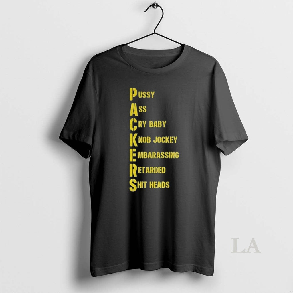 Original Green Bay Packers Pussy Ass Cry Baby Knob - Adult & Kids T-Shirts, Sweatshirts & Hoodies apparel design preview 1