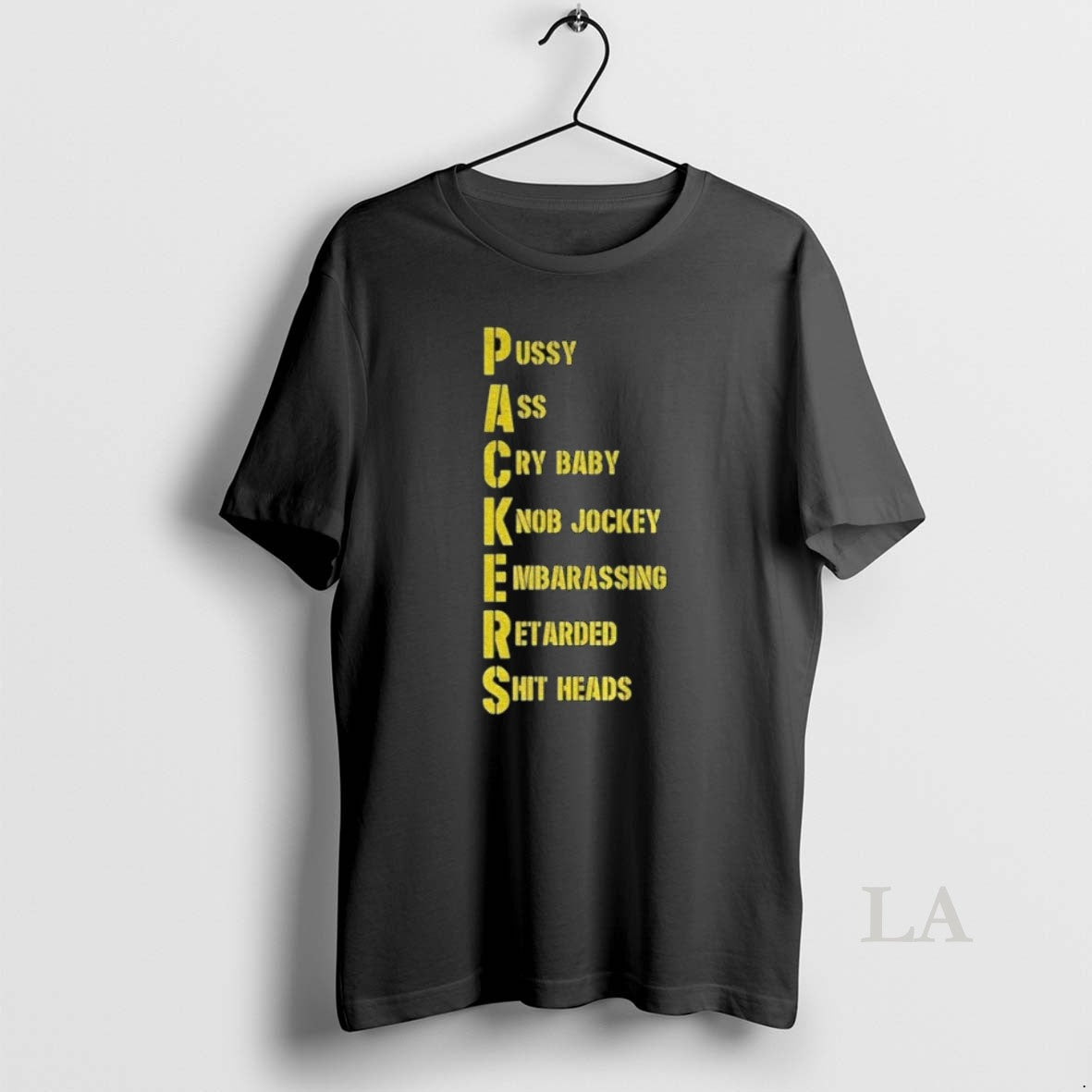 Original Green Bay Packers Pussy Ass Cry Baby Knob - Adult & Kids T-Shirts, Sweatshirts & Hoodies apparel design preview 1