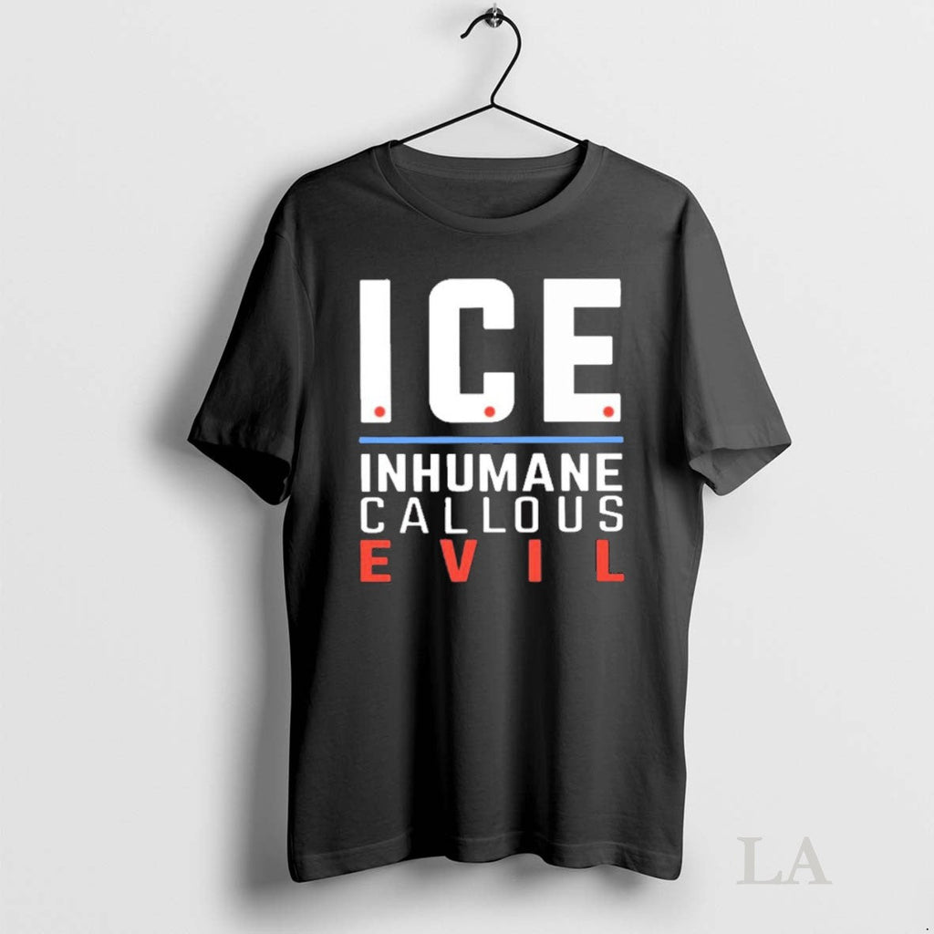 Original Greta Thunberg Ice Inhumane Callous Evil - Adult & Kids T-Shirts, Sweatshirts & Hoodies apparel design preview 1