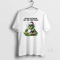 Original Grinch Christmas Santa Stuck Between Idk Idc - Adult & Kids T-Shirts, Sweatshirts & Hoodies apparel design preview 1
