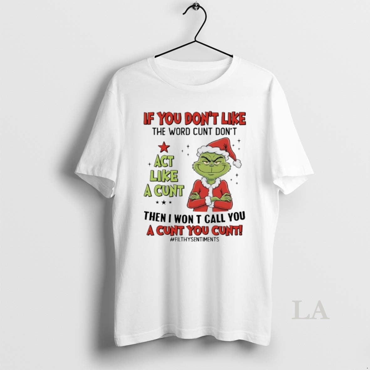Original Grinch Christmas If You Dont Like The Word - Adult & Kids T-Shirts, Sweatshirts & Hoodies apparel design preview 1