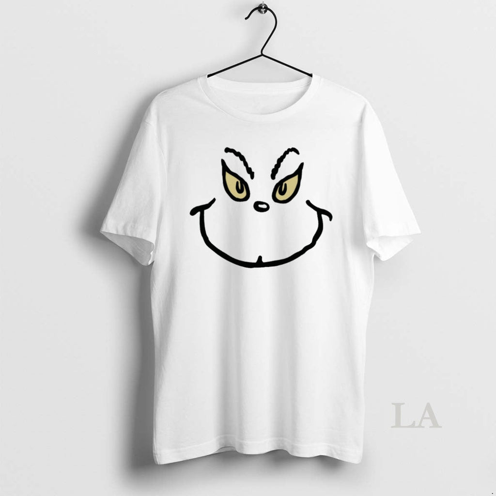 Original Grinch Grin Christmas Vintage White - Adult & Kids T-Shirts, Sweatshirts & Hoodies apparel design preview 1