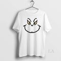 Original Grinch Grin Christmas Vintage White - Adult & Kids T-Shirts, Sweatshirts & Hoodies apparel design preview 1
